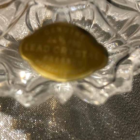 Genuine lead Crystal perfume bottle - Picture 5 of 5